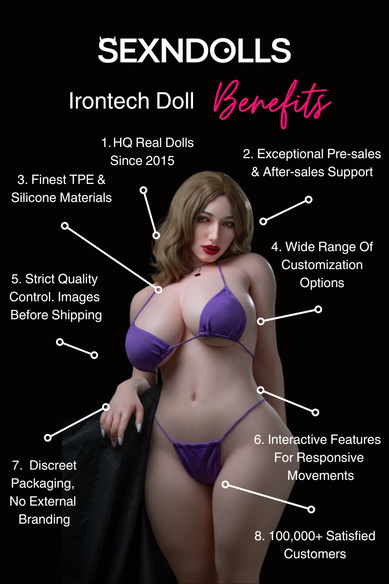 Ema Israel Model Sex Doll 160cm (D-Cup) - Irontech Doll