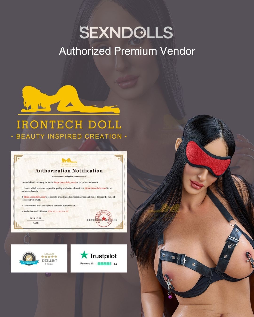 Violet Voss Sex Doll 178cm
