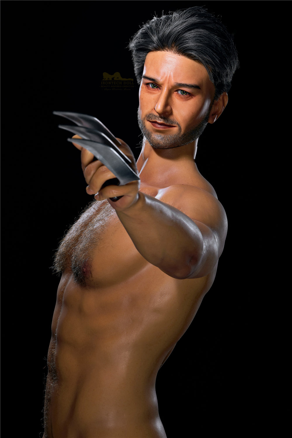 William 176cm Wolverine Silicone Male Sex Doll - Irontech Doll