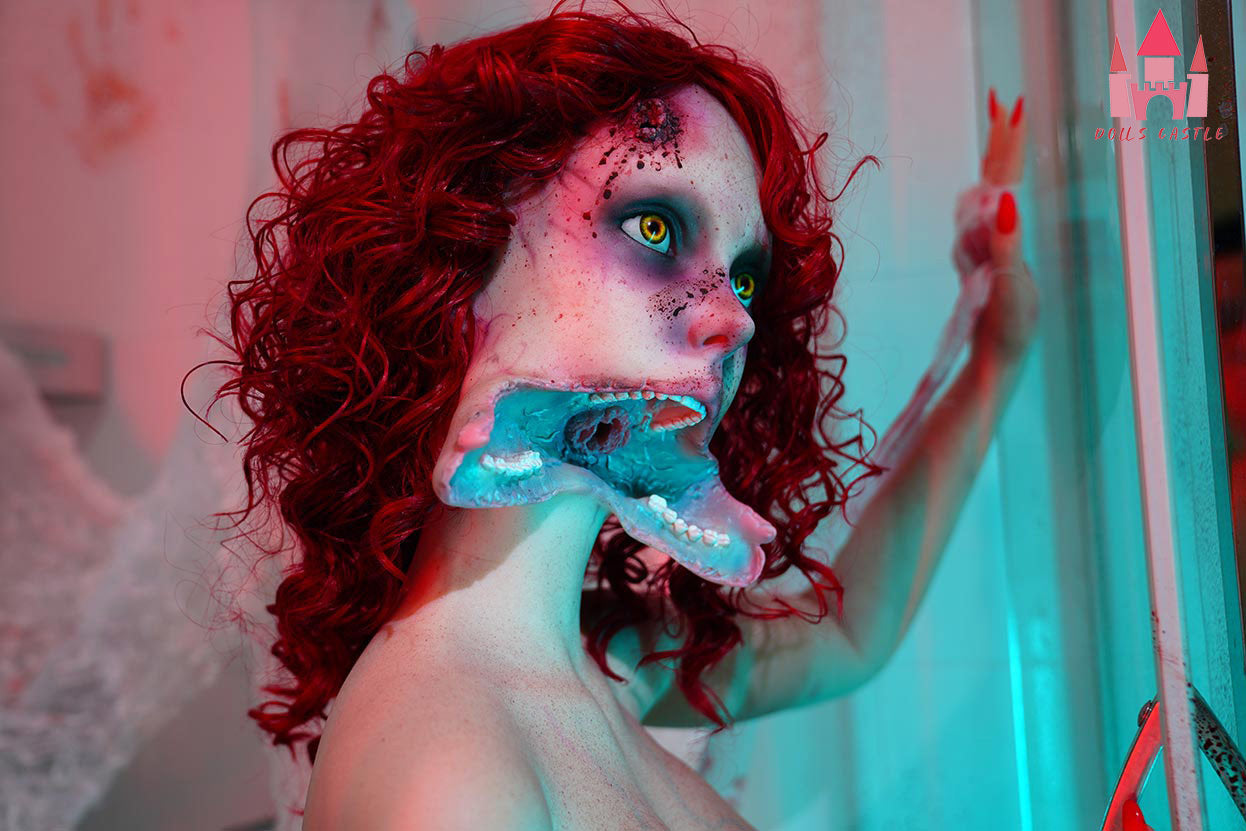 Zombiella 158cm D-Cup Redhead Zombie Sex Doll - Dolls Castle