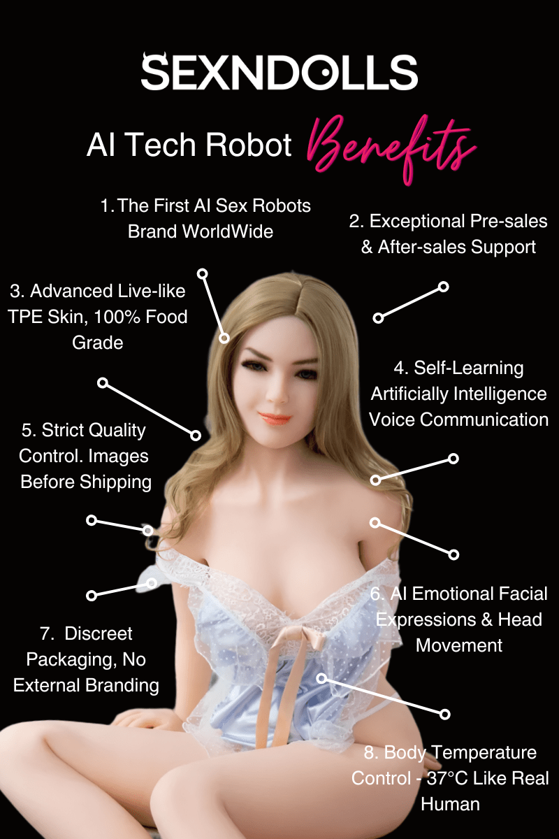 AI Sex Bot Julia 168cm  Sex 'n Dolls