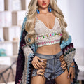 Alena Sierra Blonde Silicone Sex Doll 168cm - Irontech Doll