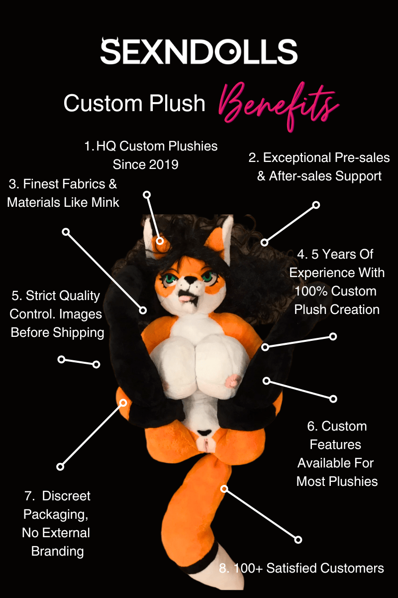 Anthromorphic Vixen Red Fox Sex Doll  Sex 'n Dolls