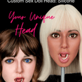 Custom Sex Doll Head: Silicone Sculpture & Mould Building