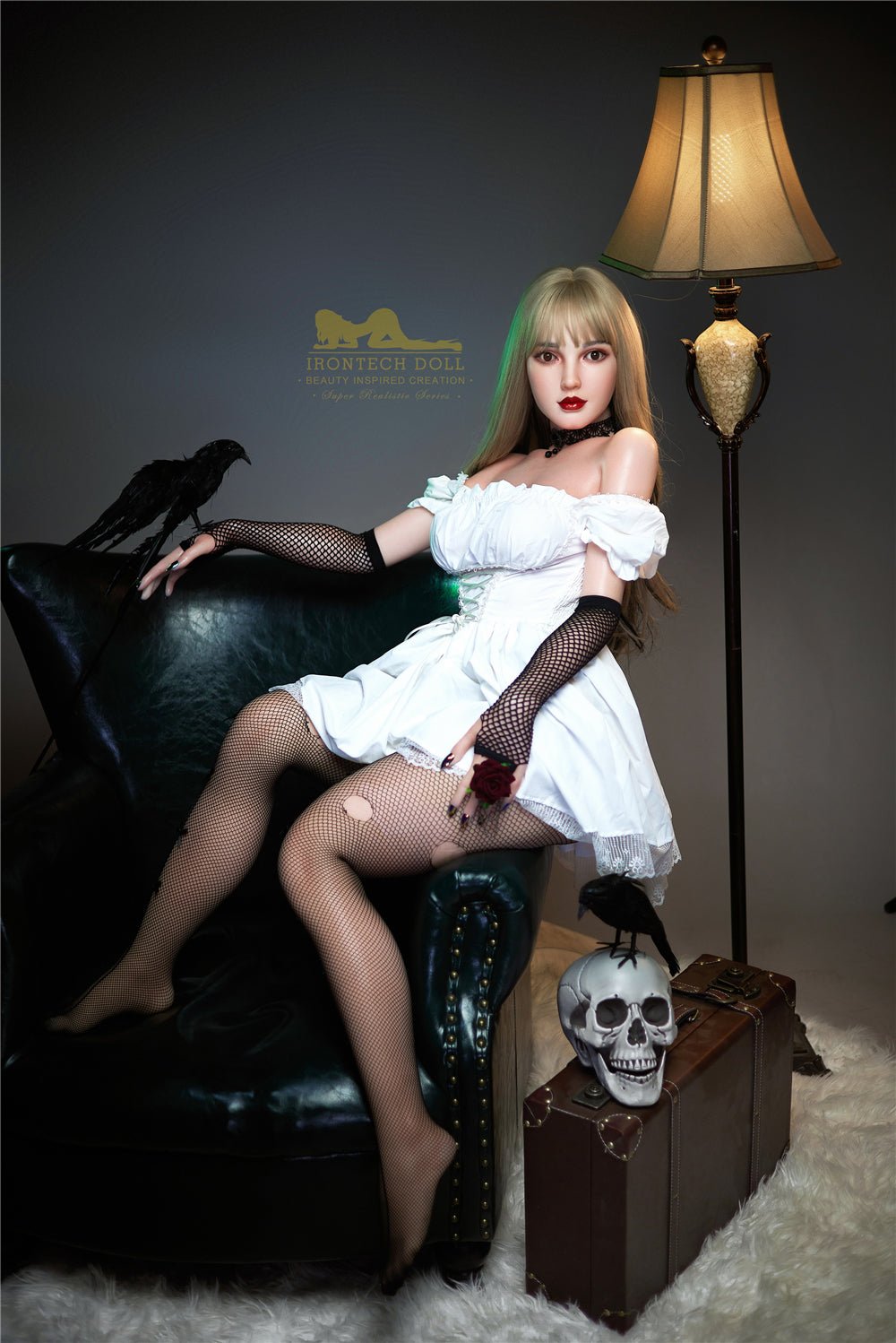 Goth Queen Tiny Sex Doll Bellatrix 153cm – Sex 'n Dolls
