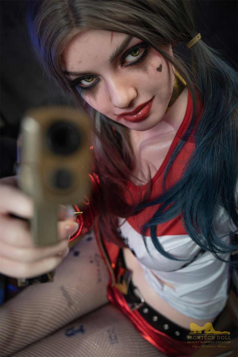 Harley Quinn Sex Doll 166cm (B-Cup) - Irontech Doll Sex 'n Dolls Harley Quinn Sex Doll 166cm (B-Cup) - Irontech Doll Sex 'n Dolls