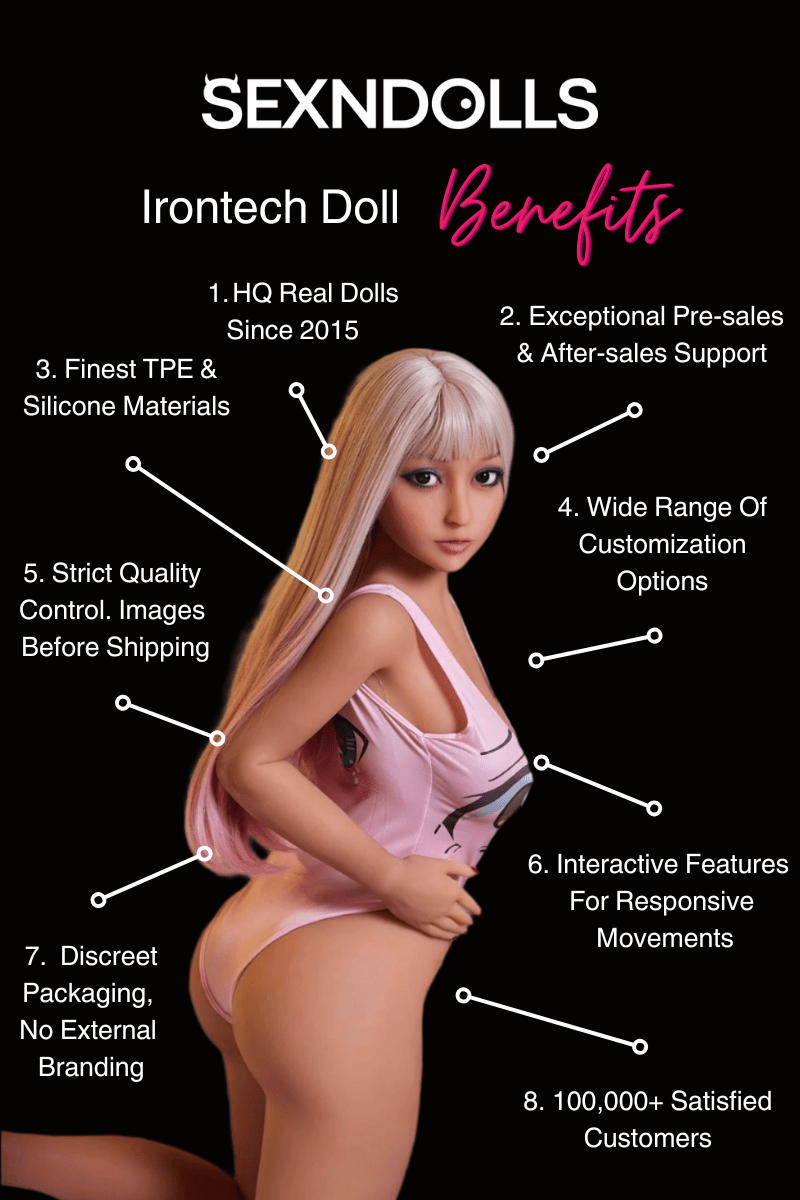 Irontech Doll Teen Sex Doll Small Cari 154cm ❤️ Sex 'n Dolls