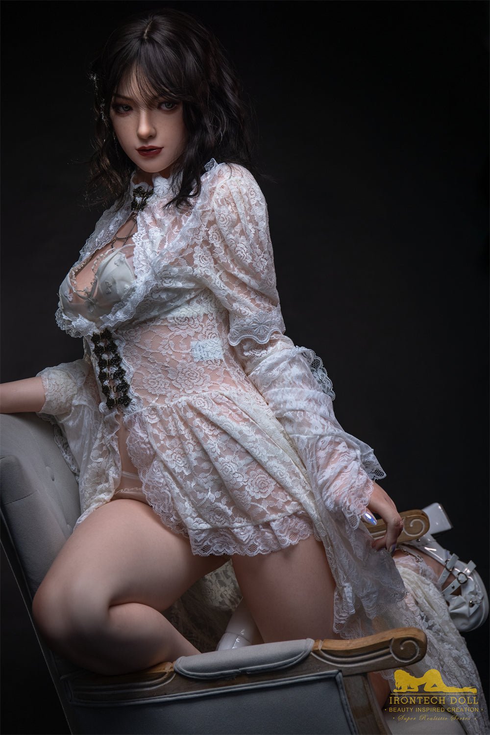 Karina High-End Silicone Goth Sex Doll 163cm - Irontech Doll  Sex 'n Dolls