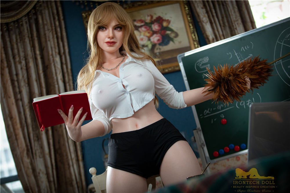Kaye Fine British Sex Doll Teacher 165cm (B-Cup) - Irontech Doll Sex 'n Dolls Kaye Fine British Sex Doll Teacher 165cm (B-Cup) - Irontech Doll Sex 'n Dolls