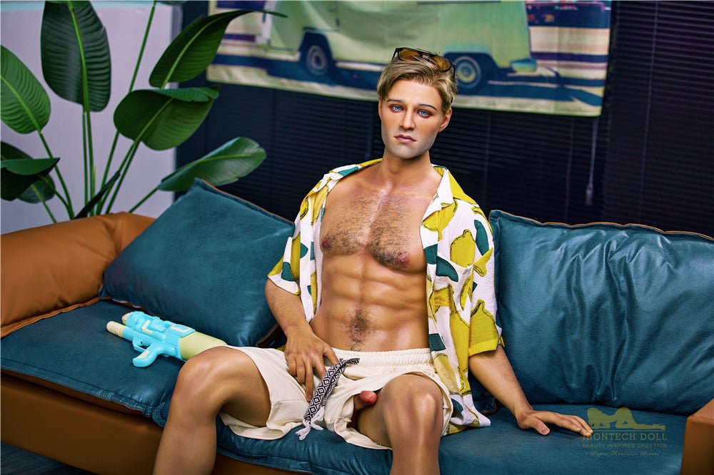 Ken 176cm Surfer Boy Blonde Male Sex Doll - Irontech Doll  Sex 'n Dolls