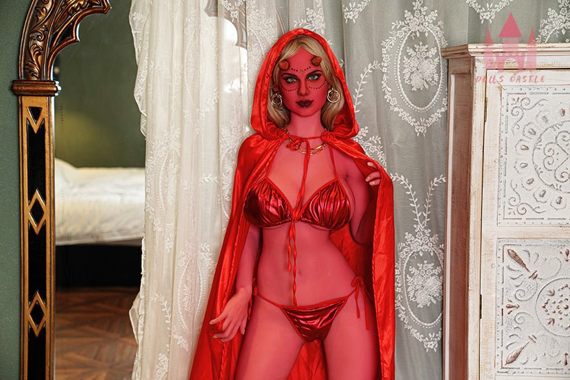 Kyla Red Skin Devil Sex Doll 163cm (F-Cup) - Dolls Castle Sex 'n Dolls Kyla Red Skin Devil Sex Doll 163cm (F-Cup) - Dolls Castle Sex 'n Dolls