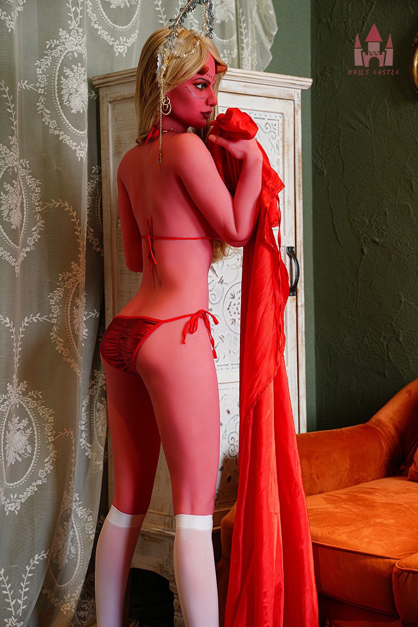 red skin sex doll Beautiful red head sex doll of 167cm Katrina main image 1
