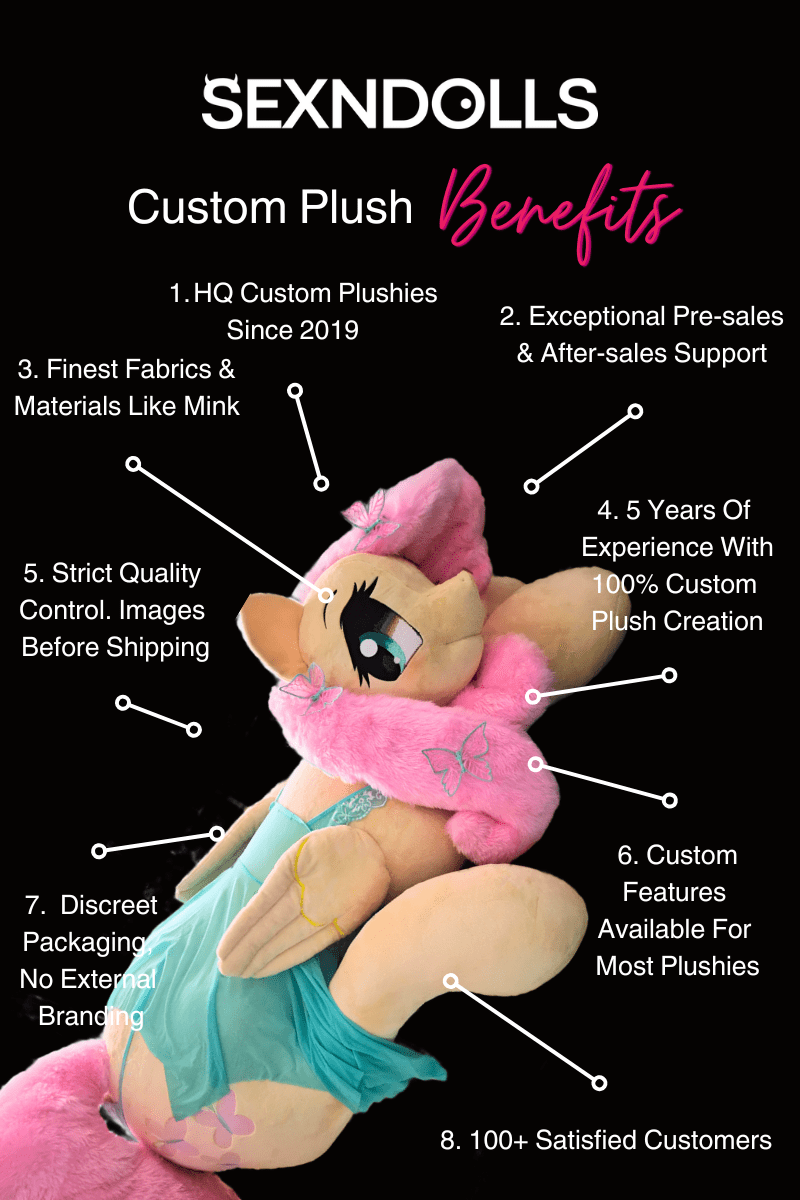 MLP Furry Sex Doll Fluttershy + Plush Pussy 130cm Sex 'n Dolls MLP Furry Sex Doll Fluttershy + Plush Pussy 130cm Sex 'n Dolls