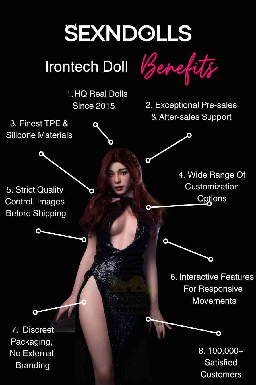 howard stern sex doll Irontech Super Thick Sex Doll Natalia 156cm ❤️ Sex 'n Dolls main image 0