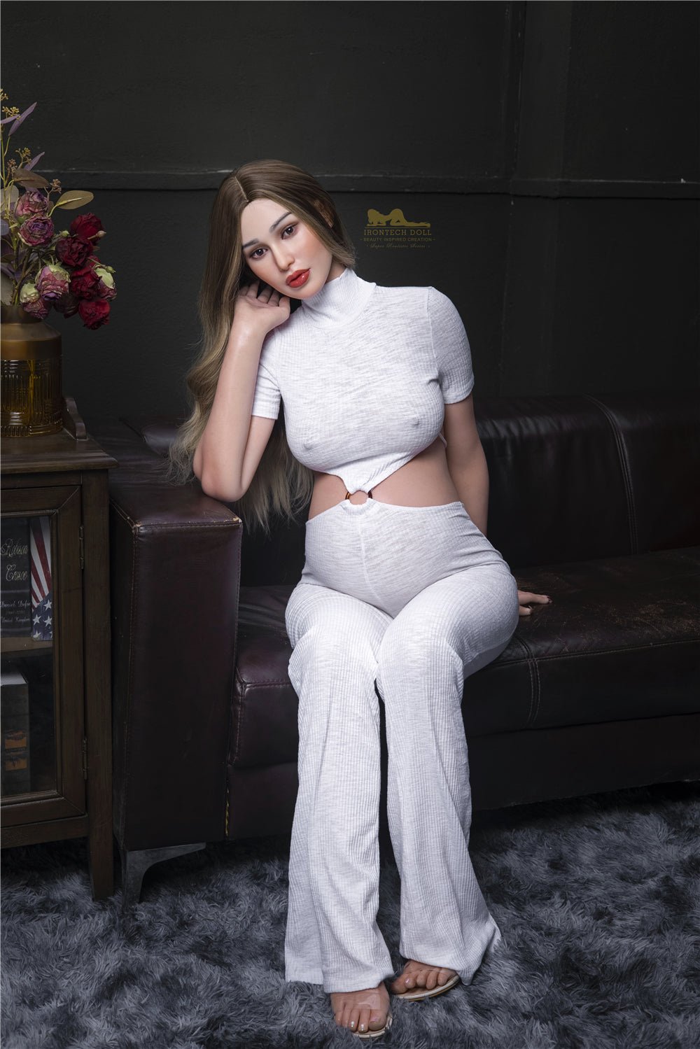 Pearl Realistic Pregnant Sex Doll 158cm (C-Cup) - Irontech Doll  Sex 'n  Dolls