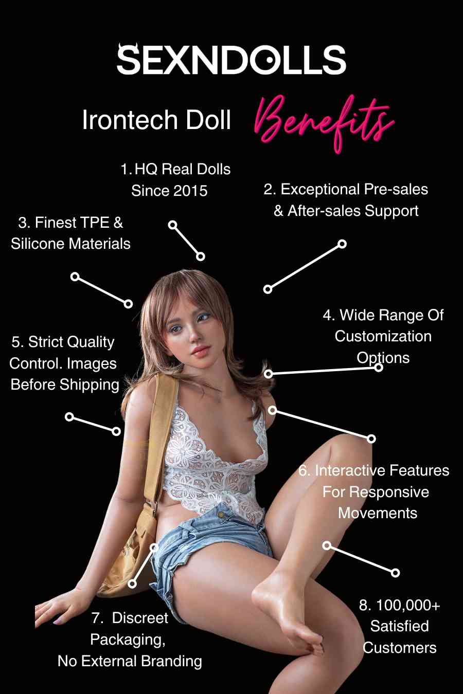 Pilar Latina SexDoll Colombia 162cm (A-Cup) - Irontech Doll Sex 'n Dolls Pilar Latina SexDoll Colombia 162cm (A-Cup) - Irontech Doll Sex 'n Dolls
