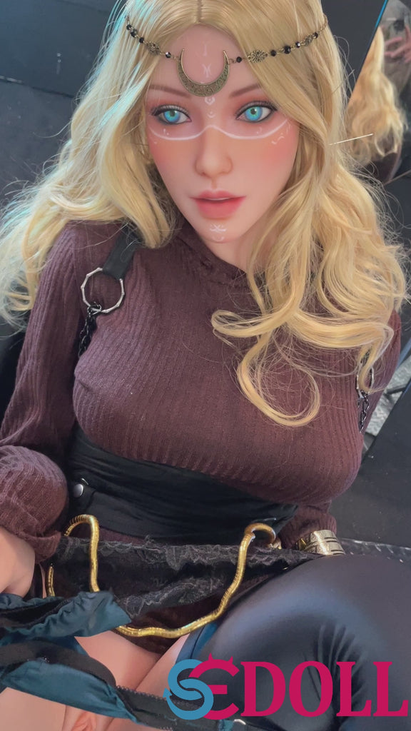 Vicky 163cm Witch E-Cup Lifelike TPE Sex Doll - SEDOLL - video