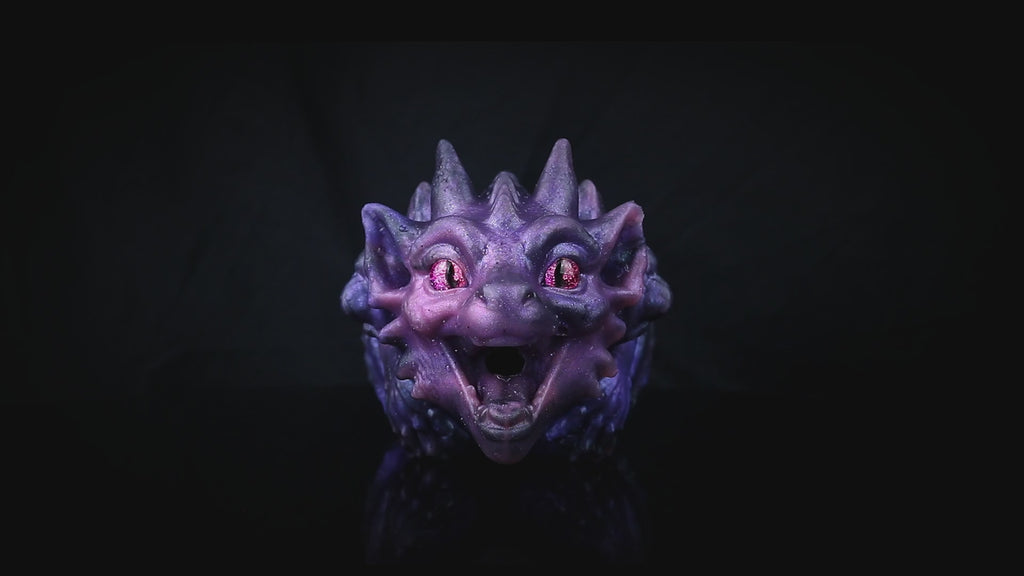 Vexar - Purple Dragon Masturbator Toy - video