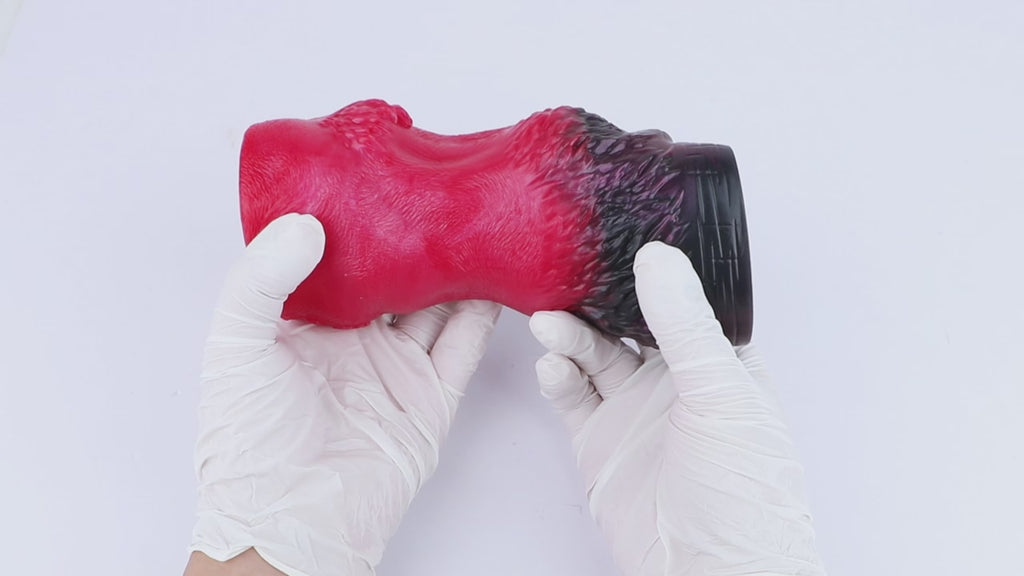 Raxar - Monster Fur Stroker Fantasy Toy - video