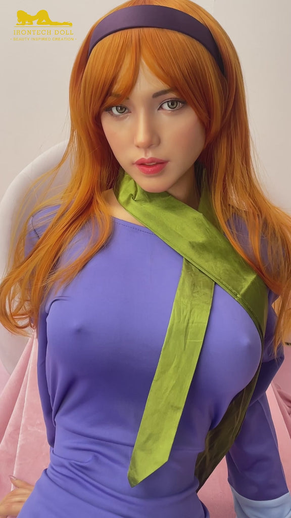 Daphne Blake Scooby Doo Sex Doll 167cm (C-Cup) - Irontech Doll - Showroom Video