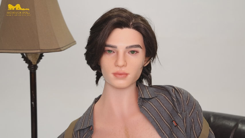 Lucas 170cm Camera Man Male Sex Dolls - Irontech Dolls-video