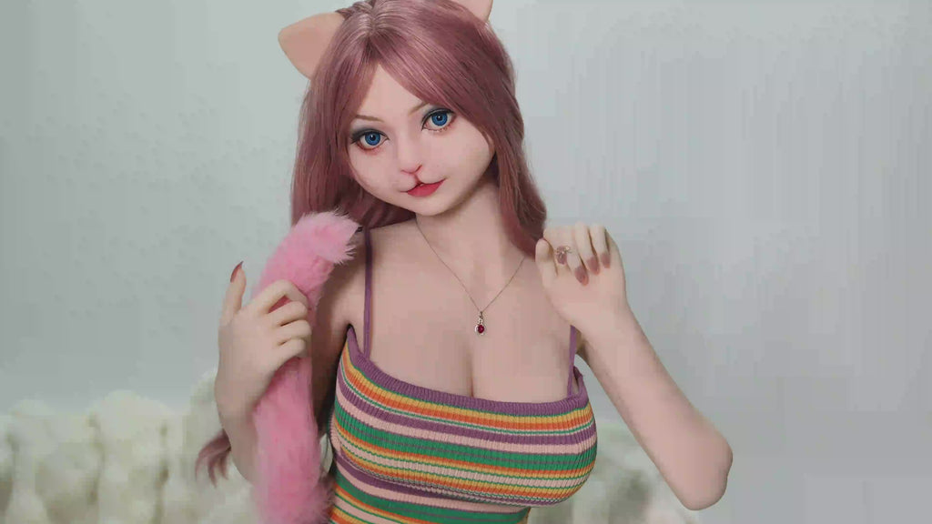 Aby Anthropomorphic Kitten Sex Doll 156cm - Dolls Castle - Showroom Video