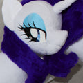 Rarity Female Unicorn MLP Pony Sex Toy 130cm