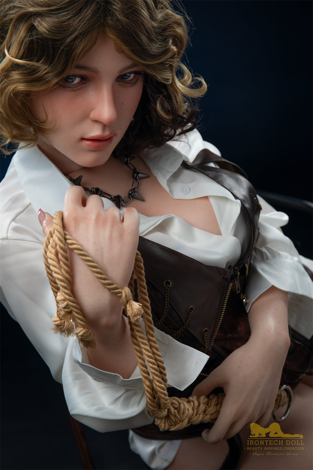 Sadomasochistic Fantasy Silicone Doll Melany 153cm