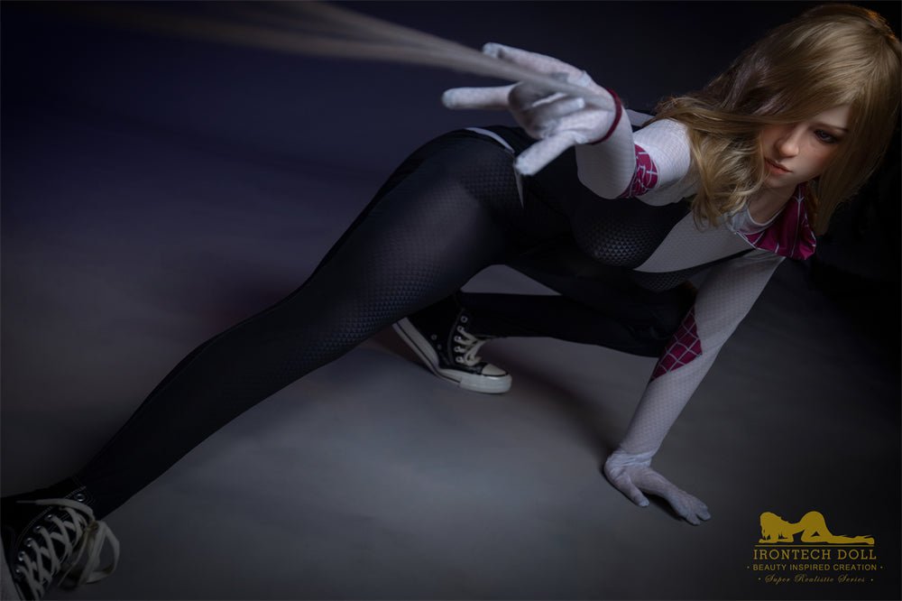 superhero sex doll Sexy Spider Gwen 167cm B-Cup Sex Doll