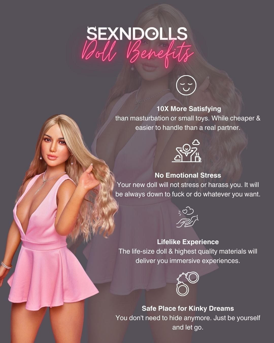 Skinny Mini Barbie Love Doll Kristyn 152cm – Sex 'n Dolls