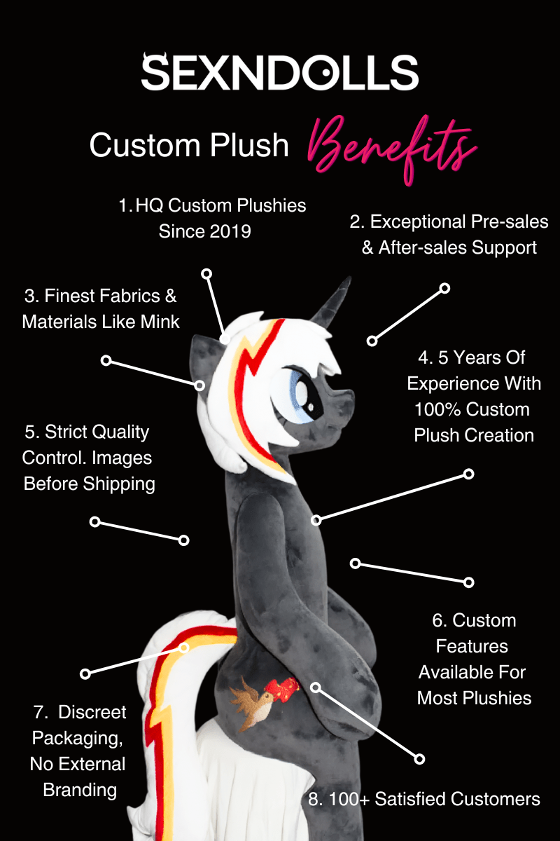 Velvet Remedy My Little Pony Onahole Sex Plushy  Sex 'n Dolls