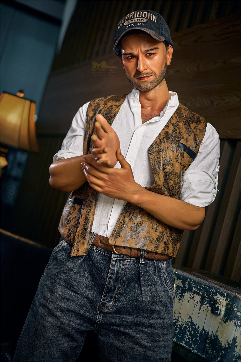 William 176cm Wolverine Silicone Male Sex Doll