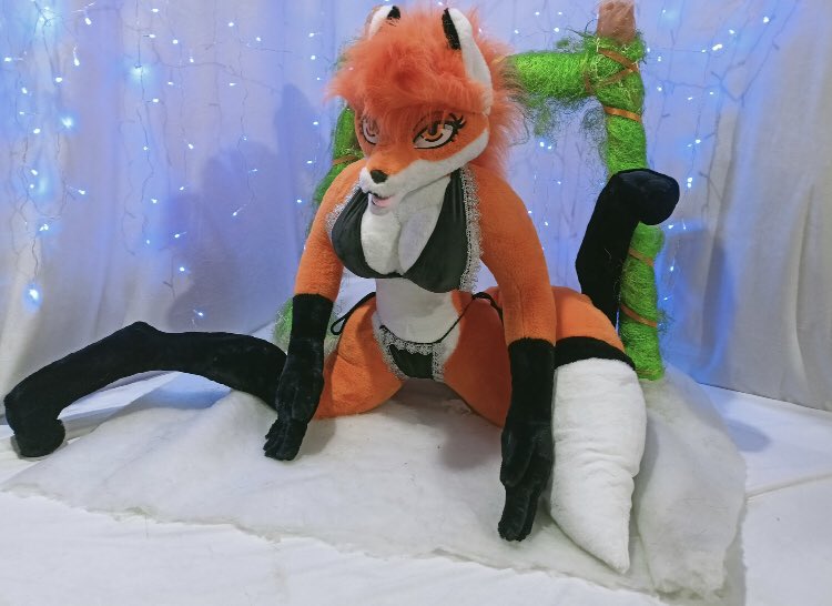 Anthromorphic Vixen Red Fox Sex Doll 160cm