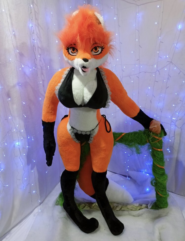 Anthromorphic Vixen Red Fox Sex Doll 160cm