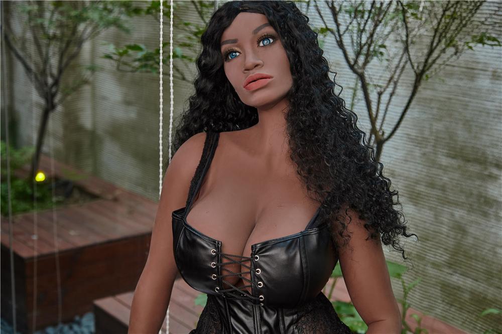 Irontech Doll Big Booty Black Sex Doll Nuru 158cm